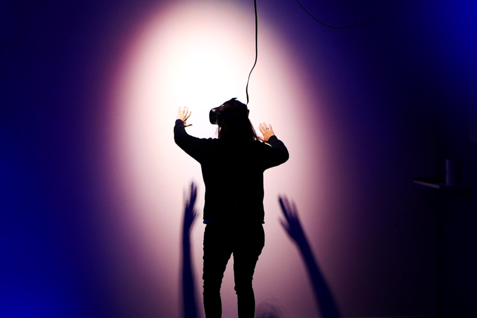 VR headset and event marketing